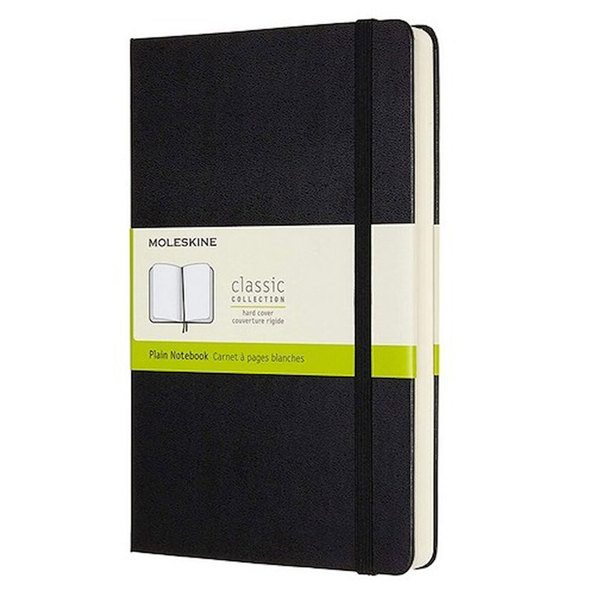 Moleskine Sert Kapak Expanded Defter Siyah (Çizgisiz - 13x21)