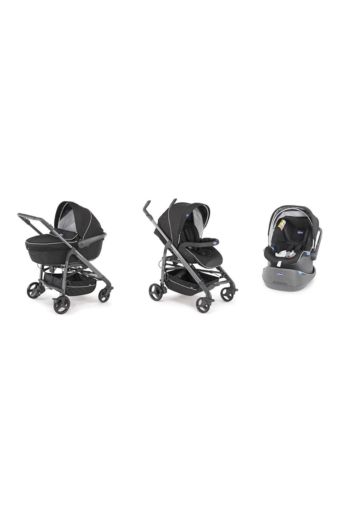 Chicco Trio Love Motion Çift Yönlü Travel Sistem Bebek Arabası