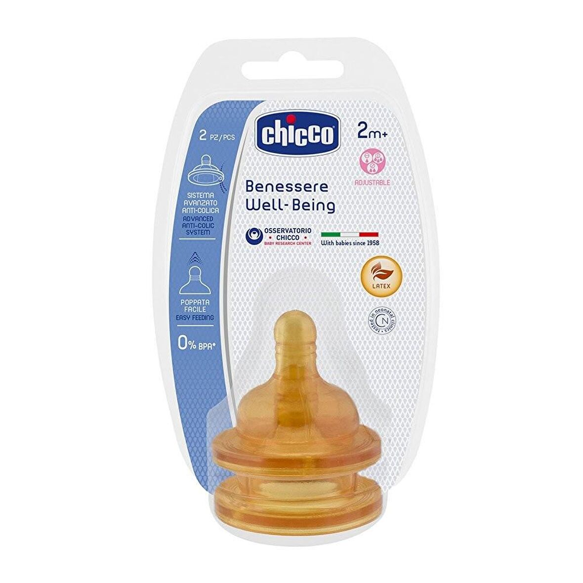 Chicco Standart 2 + Ay 2'li Biberon Emziği