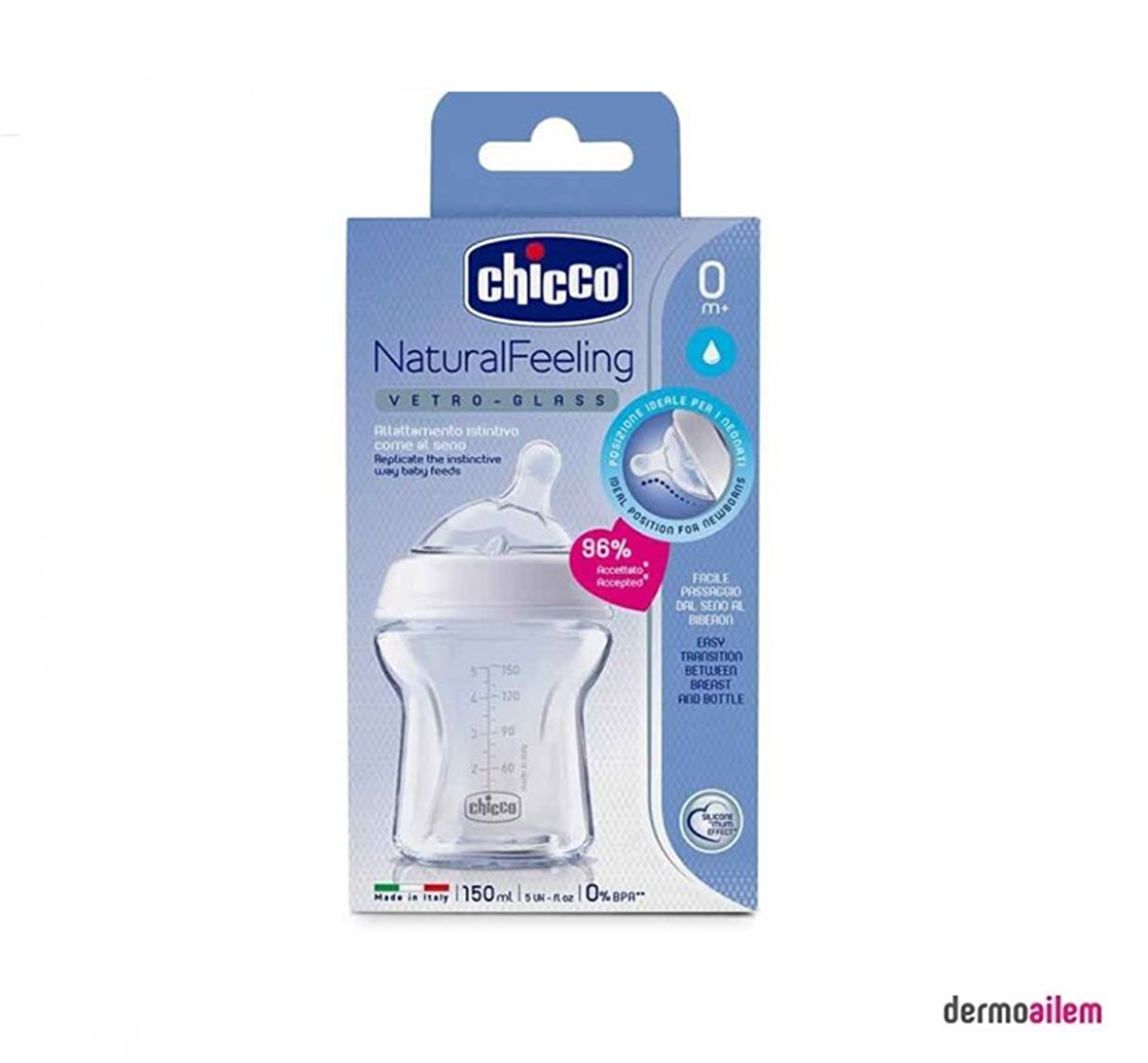 Chicco Natural Feeling 0AY+ 150 Ml Biberon