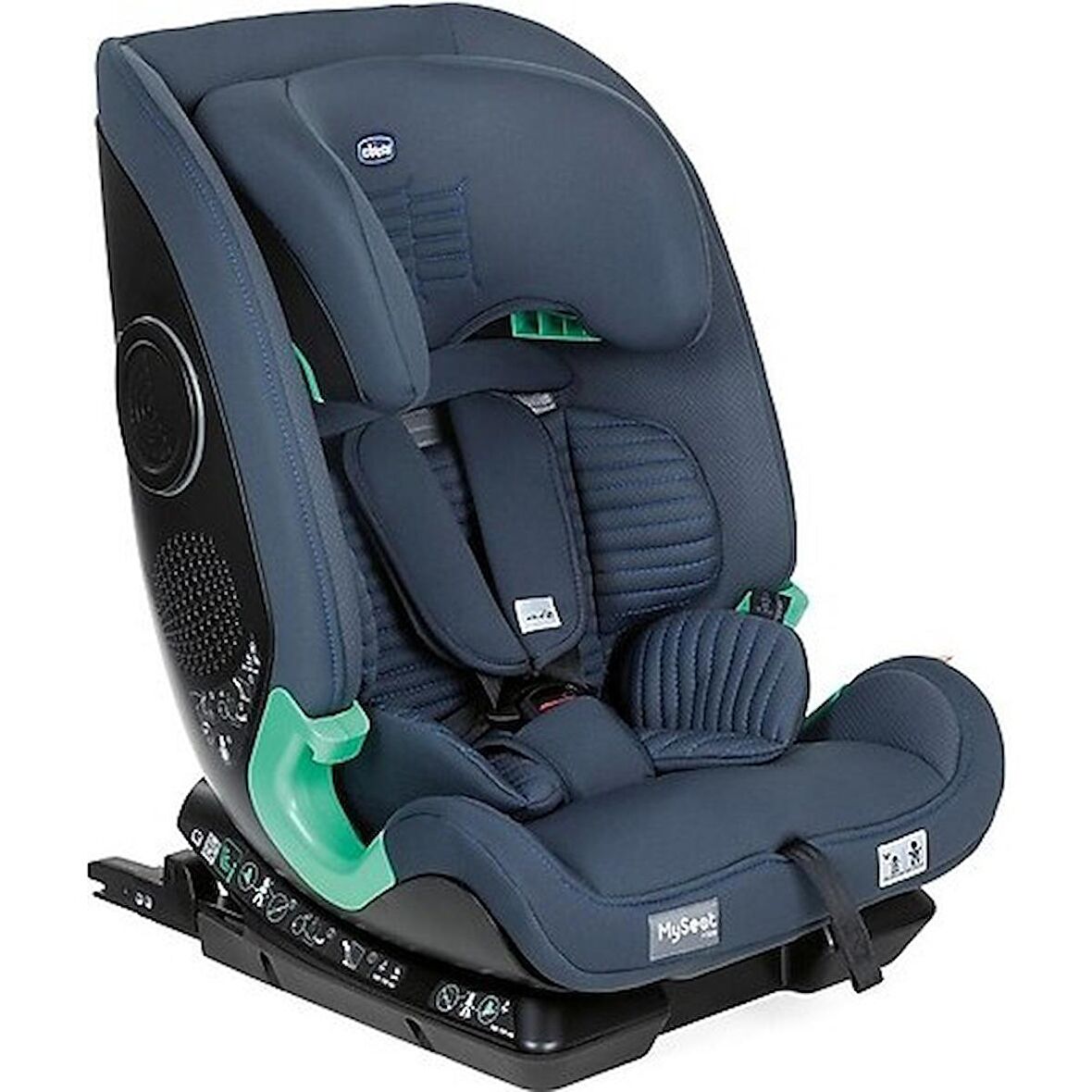 Chicco MySeat I-Size Isofixli 9 - 36 kg Oto Koltuğu Mavi