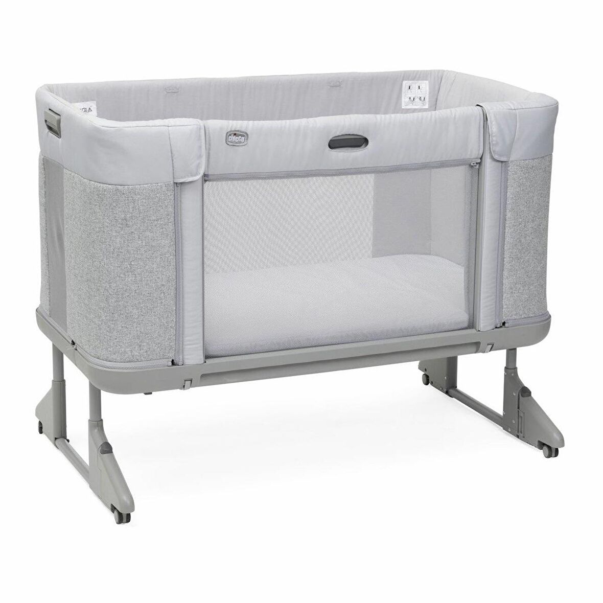 CHICCO NEXT2ME FOREVER COSLEEPING COT ASH GREY CC