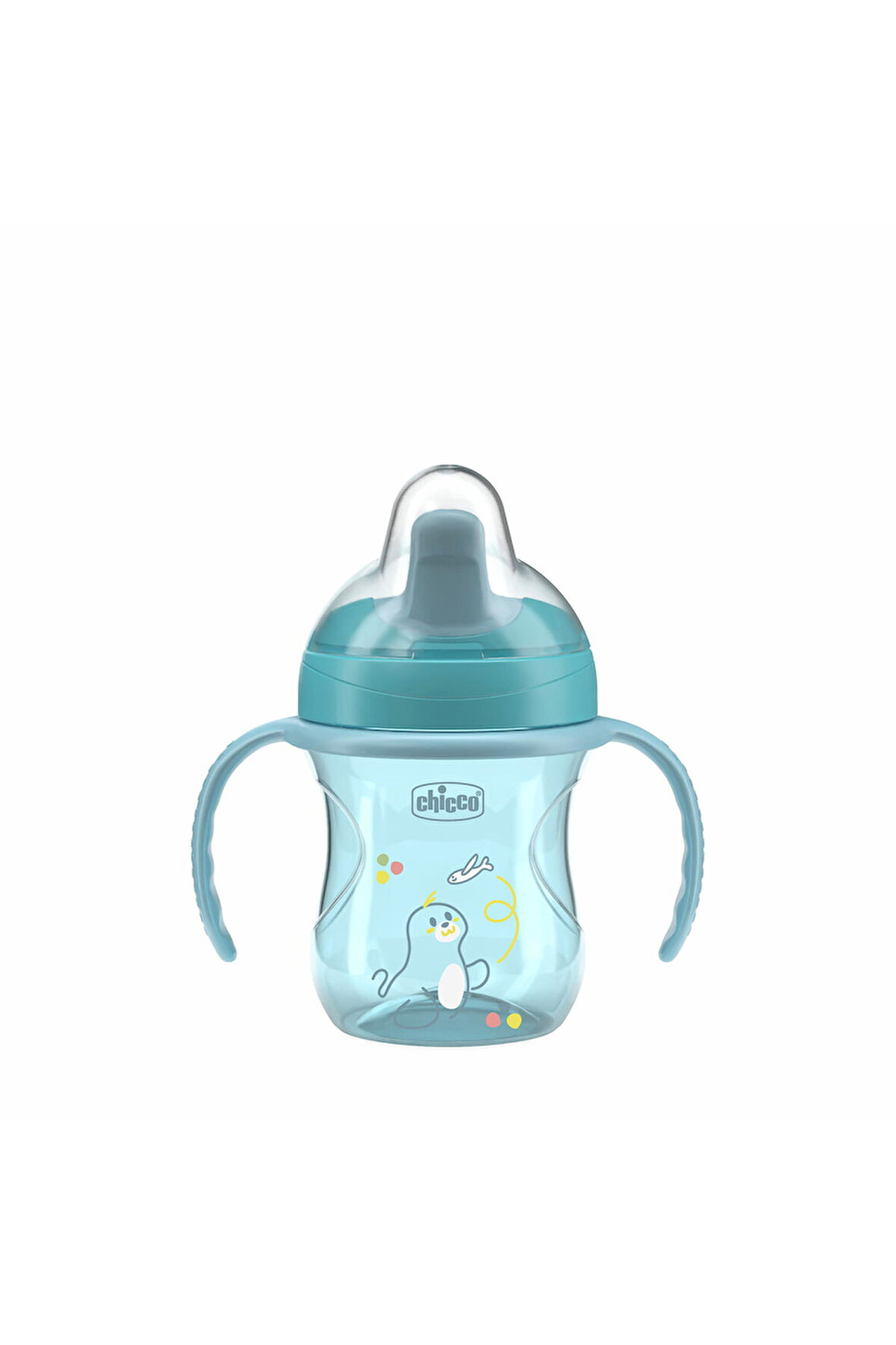 Chicco YARI YUMUŞAK UÇLU BARDAK 6 AY ERKEK YENI