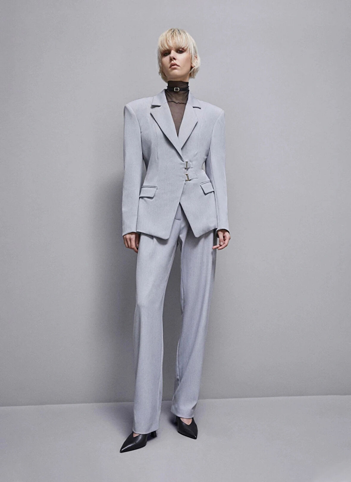 Patrizia Pepe Bej Kadın Blazer 8S0495
