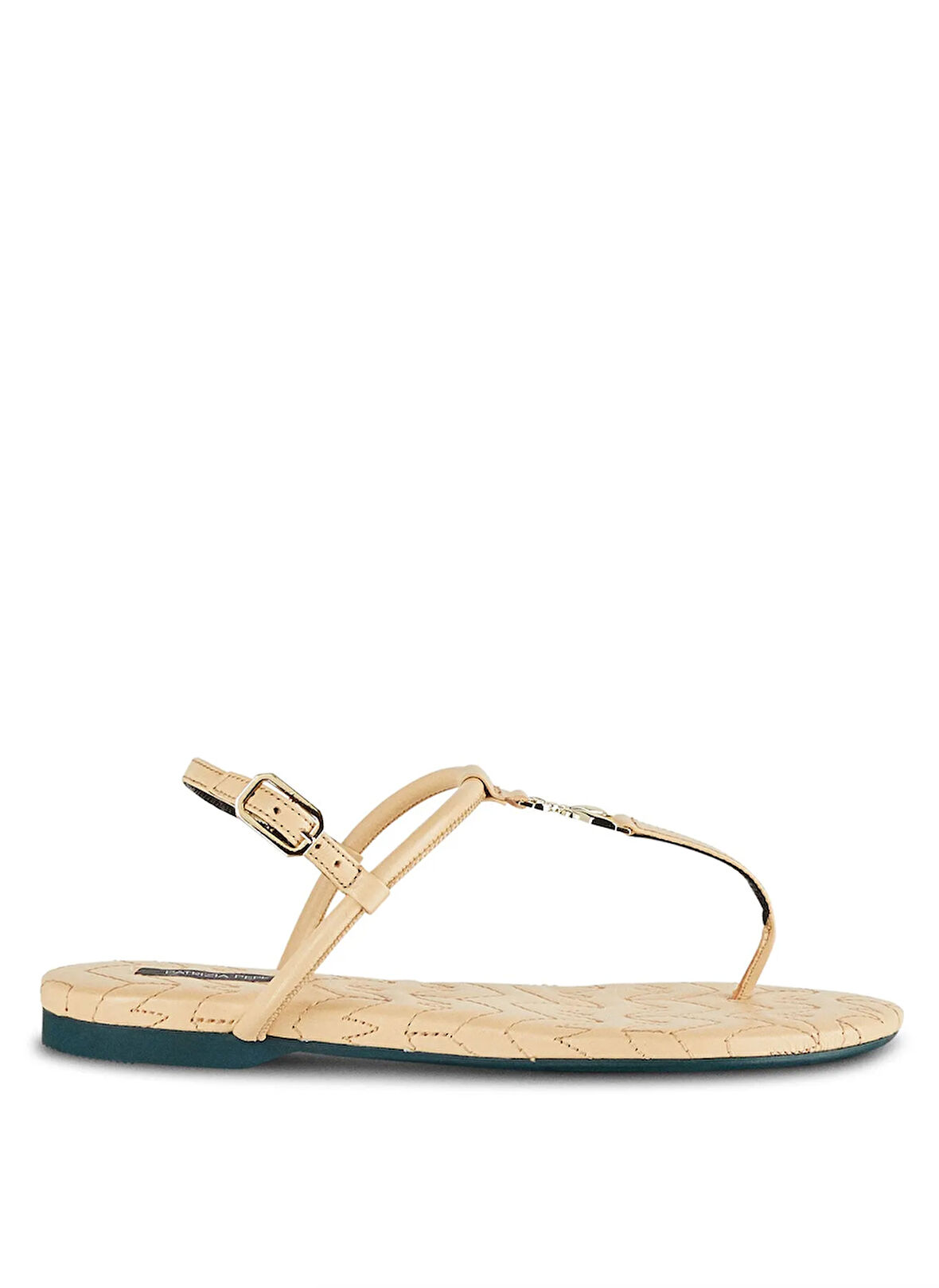 Patrizia Pepe Deri Bej Kadın Sandalet 8X0020L048B824