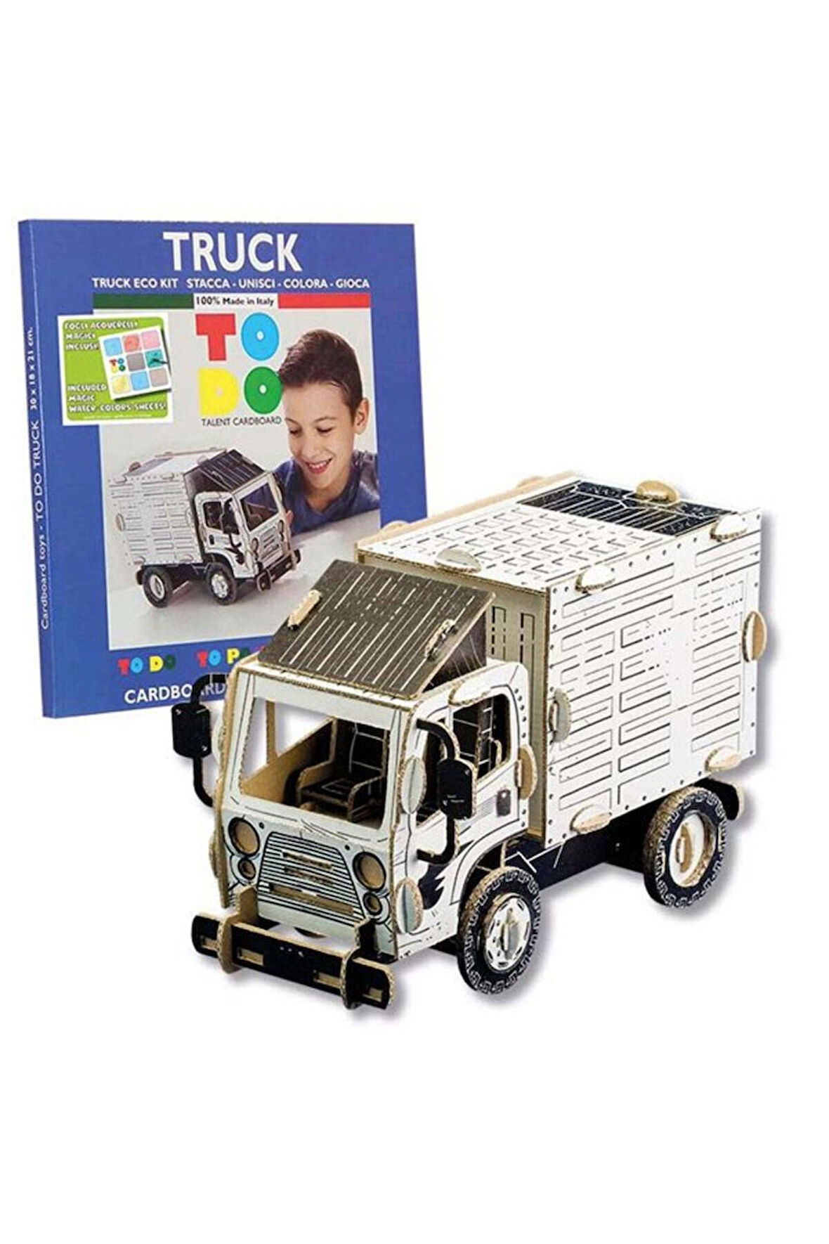 Truck 3D Boyanabilir Maket Tr6007