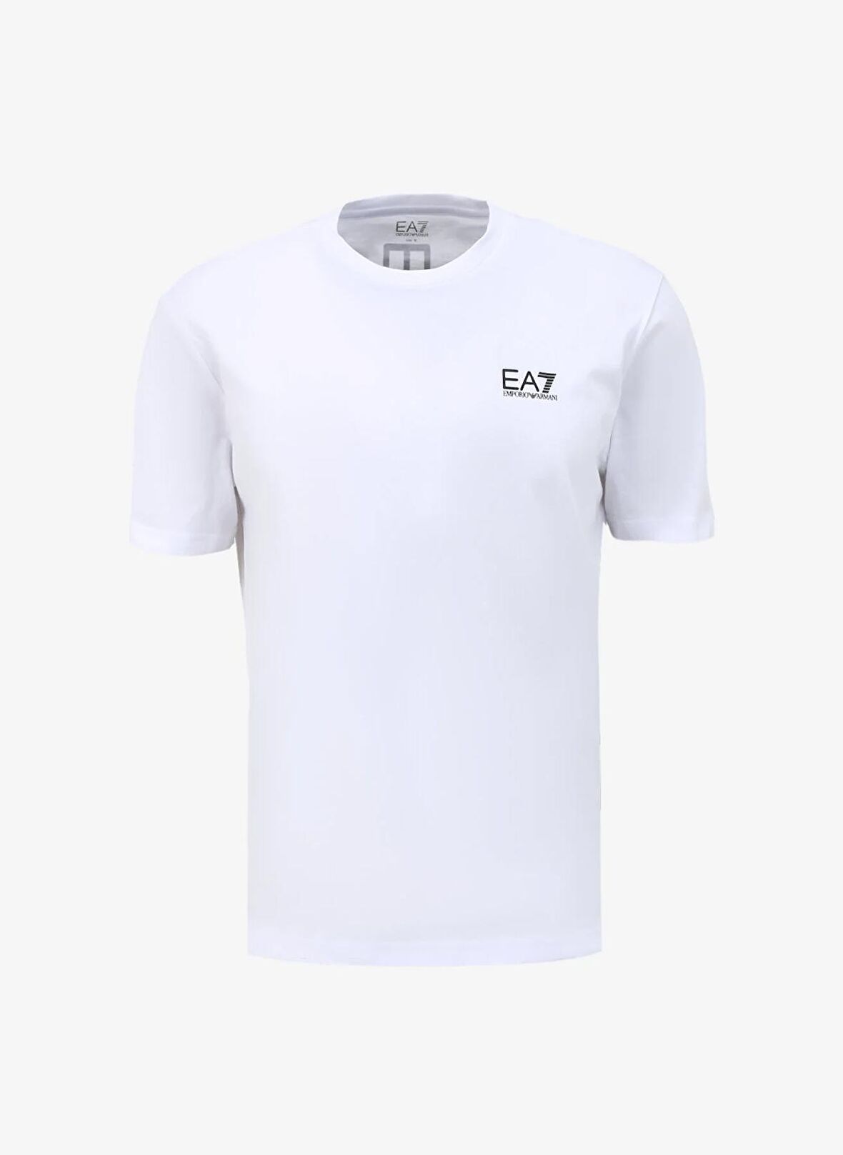 EA7 Bisiklet Yaka Beyaz Erkek T-Shirt 8NPT18PJ02Z
