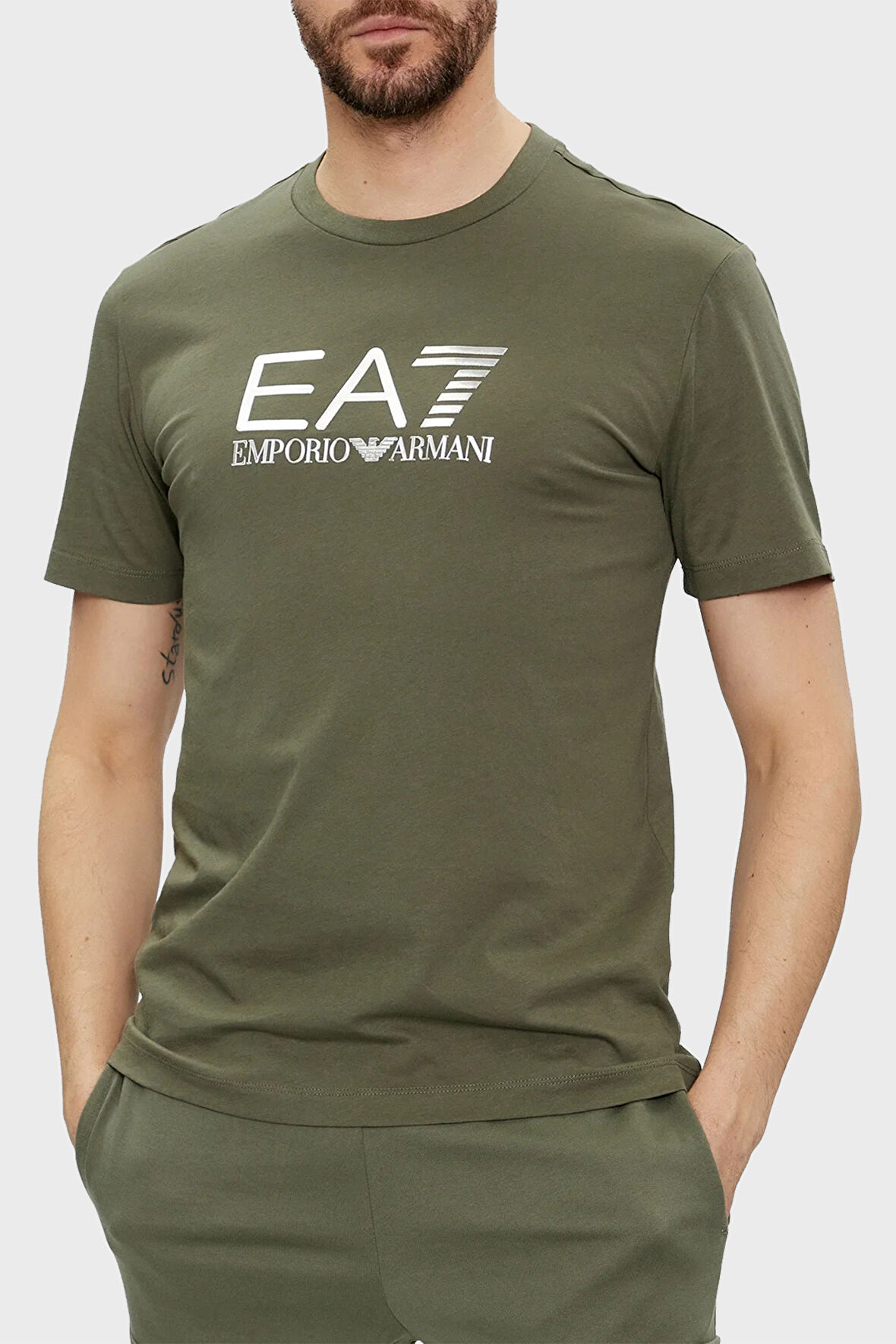 Ea7 Erkek T Shirt 3DPT71 PJM9Z 1846