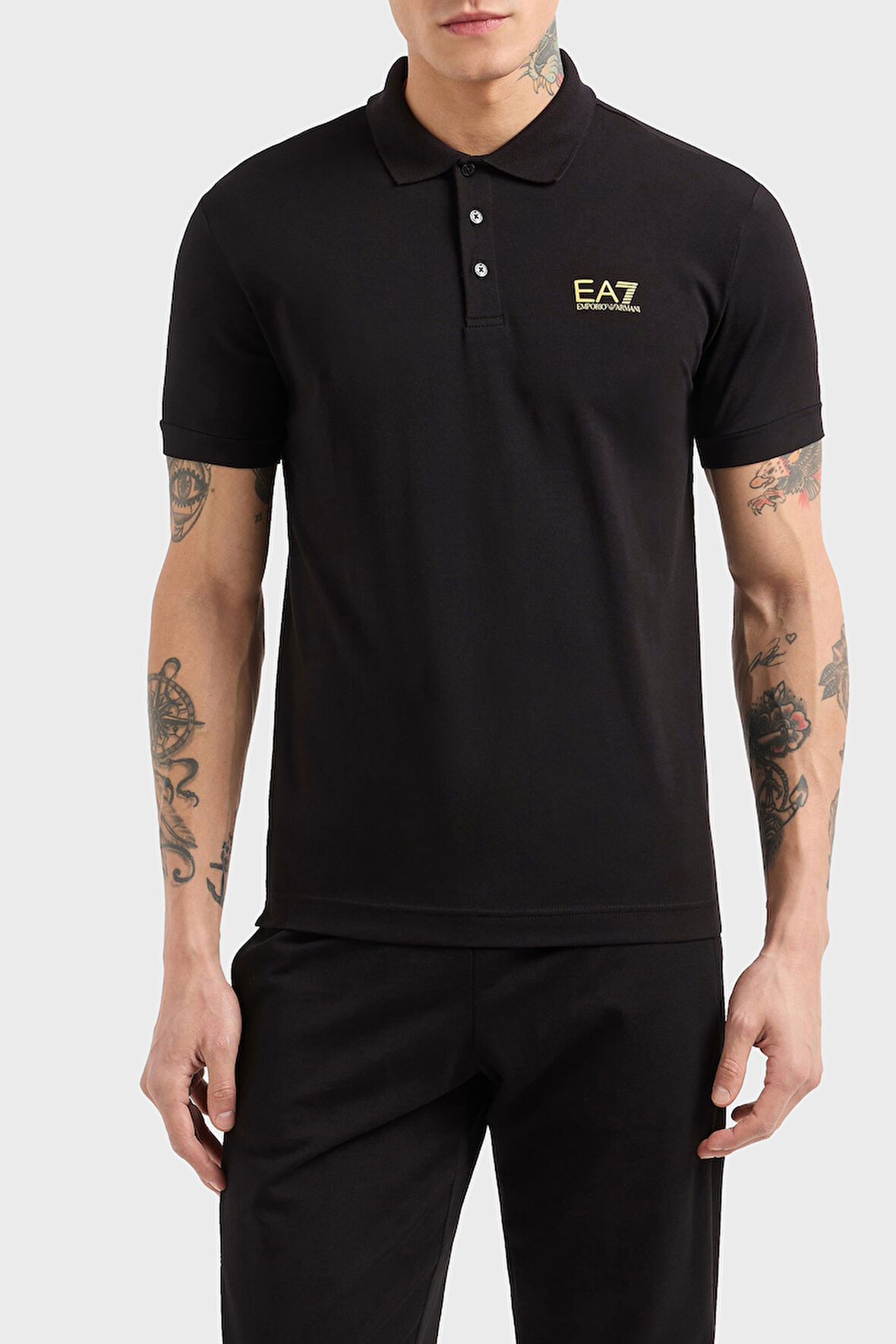 Ea7 Erkek Polo Yaka T Shirt 8NPF14 PJVQZ 0208