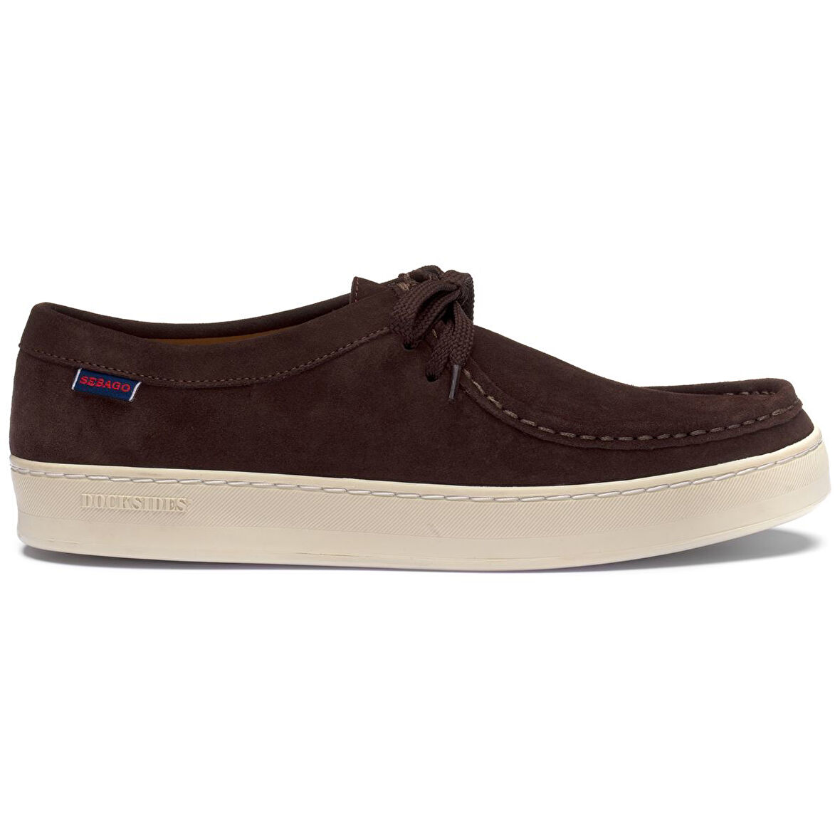 SEBAGO Erkek Kauçuk Tabanlı Süet Yüzeyli Şık ve Günlük Kullanıma Uygun Koyu Kahverengi Sneaker 78116YW 901SE