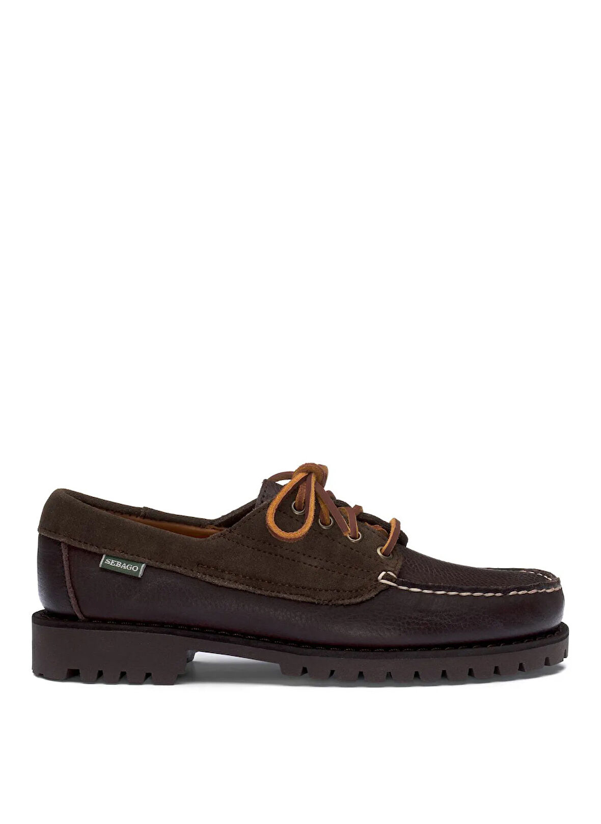 Sebago Koyu Kahve Erkek Günlük Ayakkabı SEBAGO ASKOOK LUG SUEDE TUMB