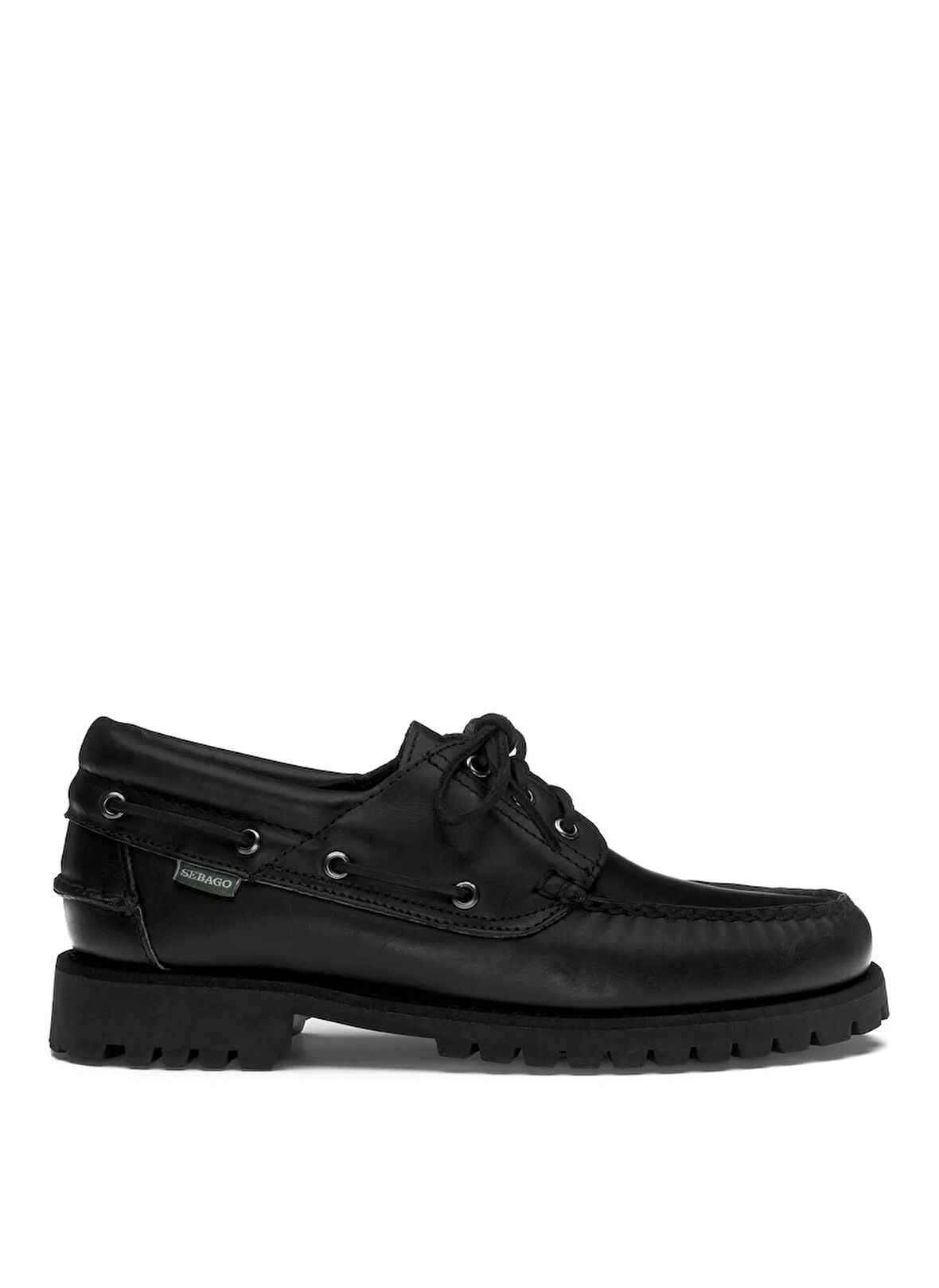 Sebago Siyah Erkek Günlük Ayakkabı SEBAGO ACADIA WAXY