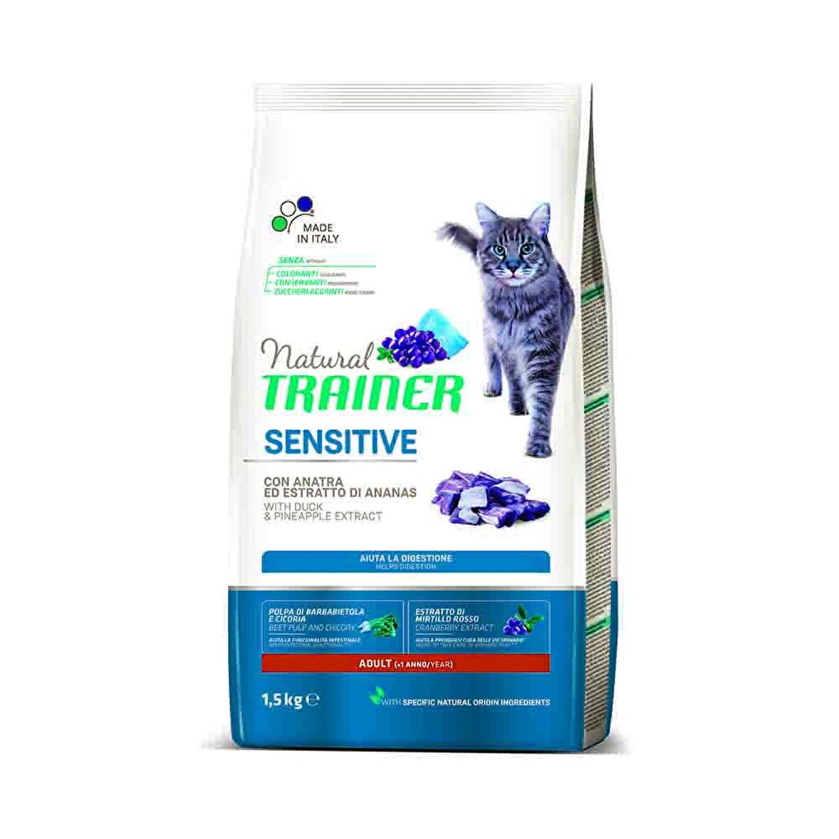 Natural Trainer Sensitive Duck Ördekli Kedi Maması