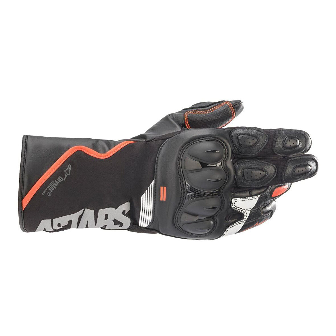 Alpinestars SP-365 Drystar Korumalı Motosiklet Eldiveni Siyah  Kırmızı  Beyaz