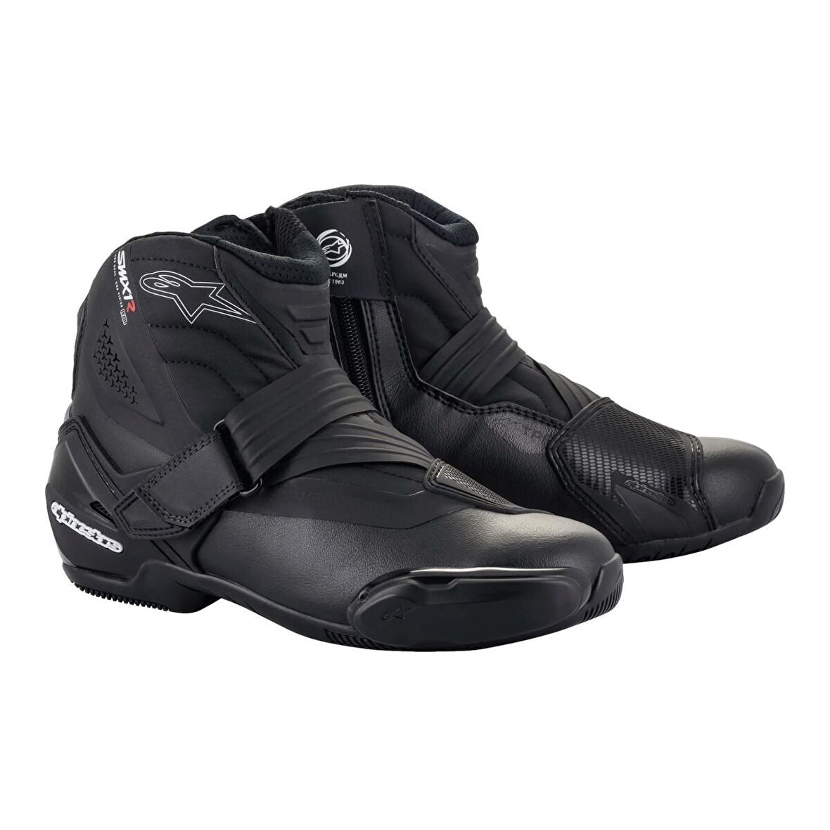 Alpinestars SMX-1 R V2 Korumalı Motosiklet Botu Siyah