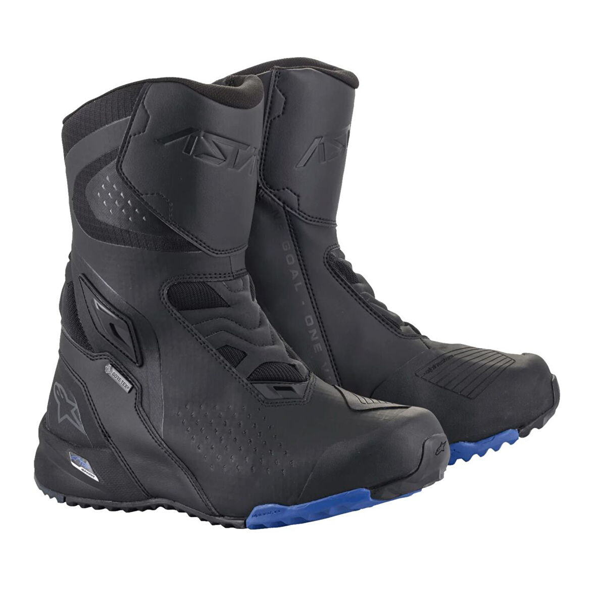 Alpinestars RT-8 Gore-Tex Korumalı Motosiklet Botu Siyah  Mavi