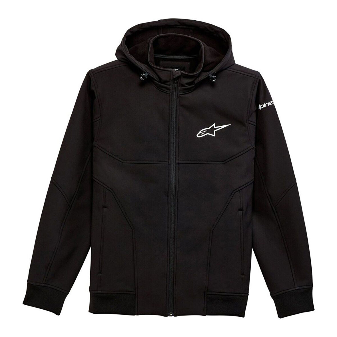 Alpinestars Primary Kapüşonlu Softshell Mont Siyah