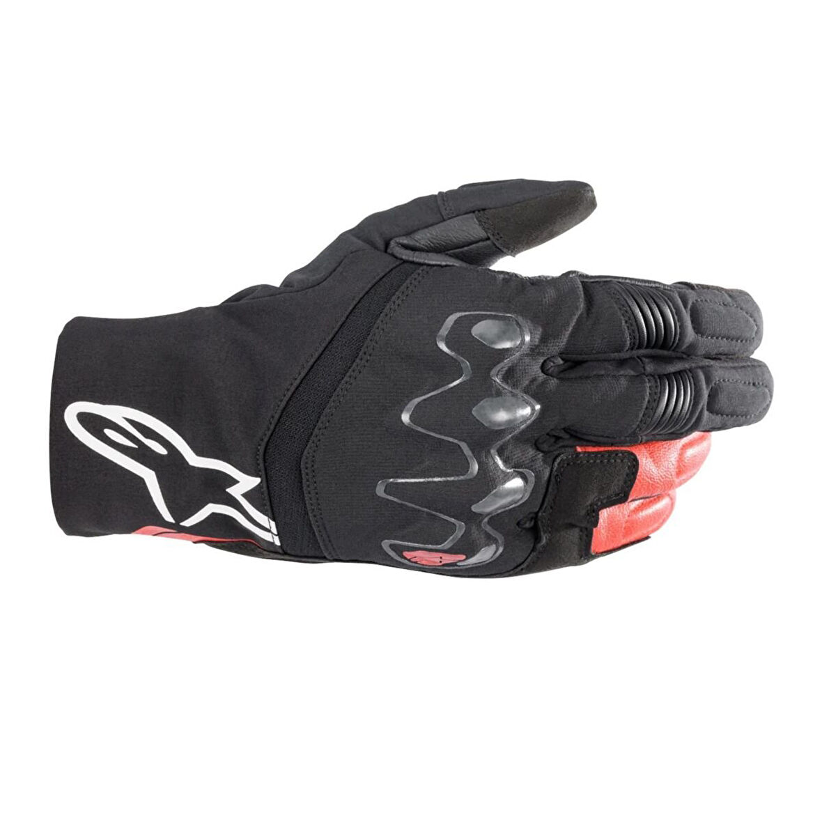 Alpinestars Hyde XT DS WP Korumalı Motosiklet Eldiveni Siyah  Kırmızı