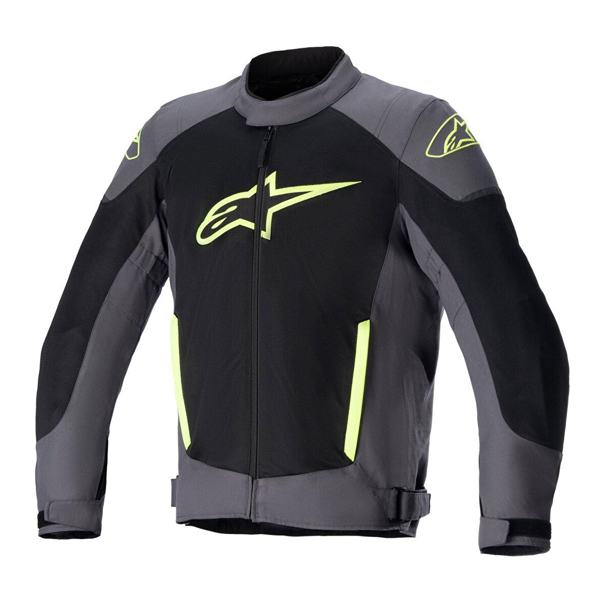 Alpinestars T-SP X SuperAir Yazlık Korumalı Motosiklet Montu Siyah  Gri  Sarı