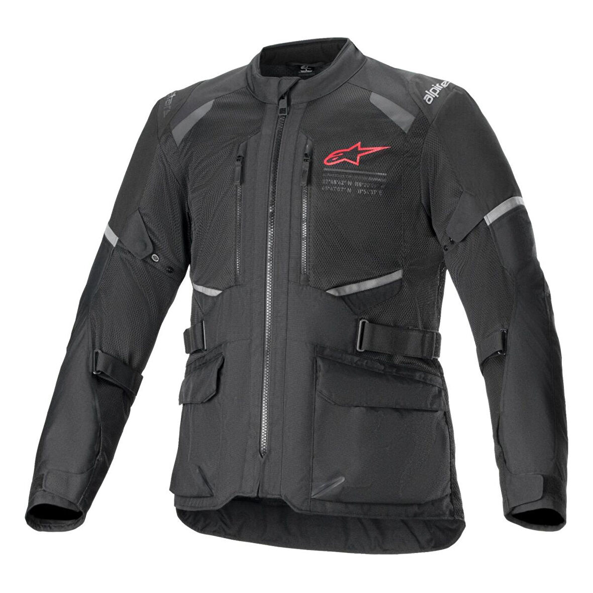 Alpinestars Andes Air Drystar Korumalı Motosiklet Montu Siyah