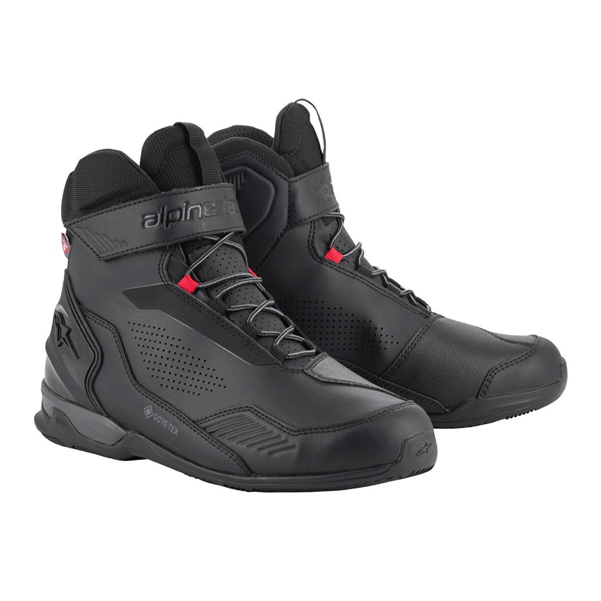 Alpinestars Austral Gore-Tex Korumalı Motosiklet Botu Siyah  Koyu Gri