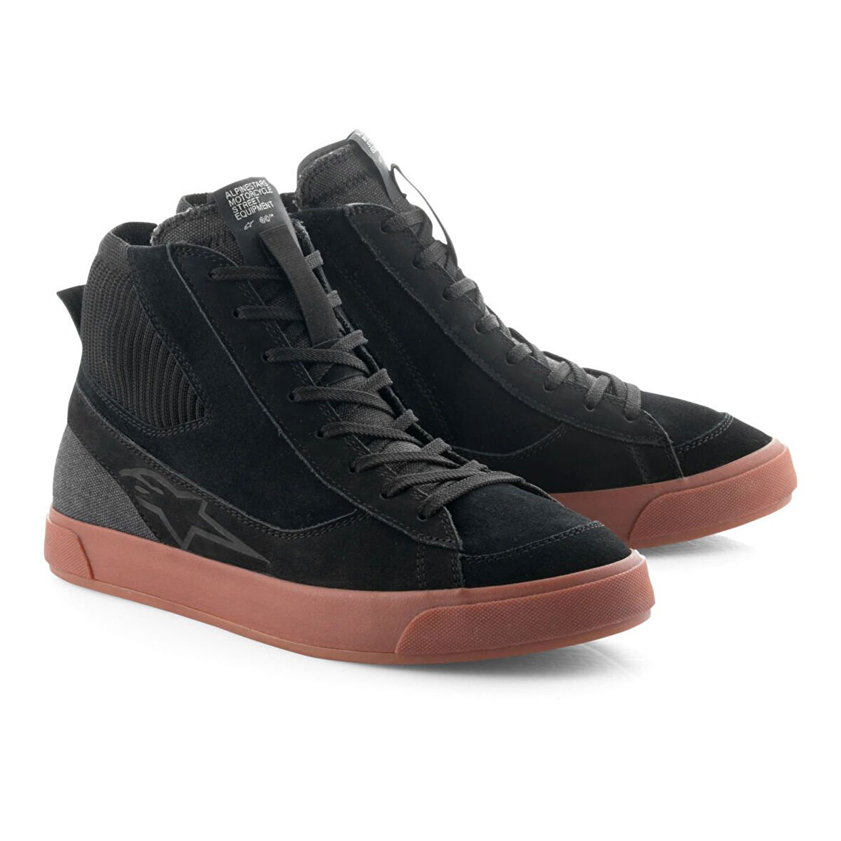 Alpinestars Stated Korumalı Motosiklet Botu Siyah  Kahve