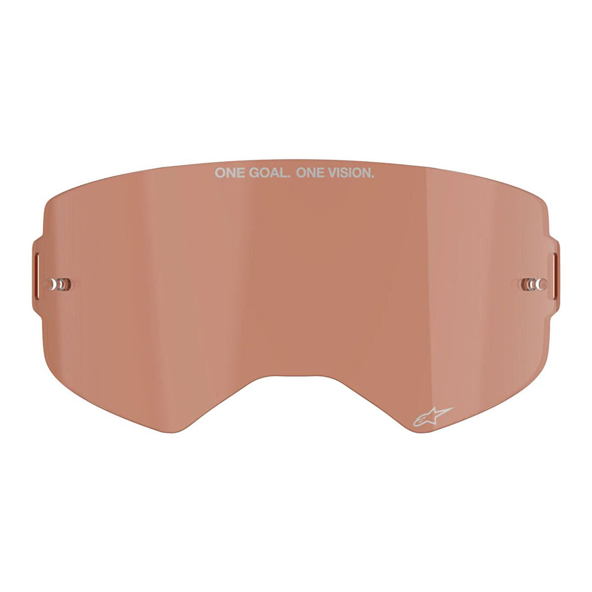 Alpinestars Supertech Goggle İçin Cam Kırmızı