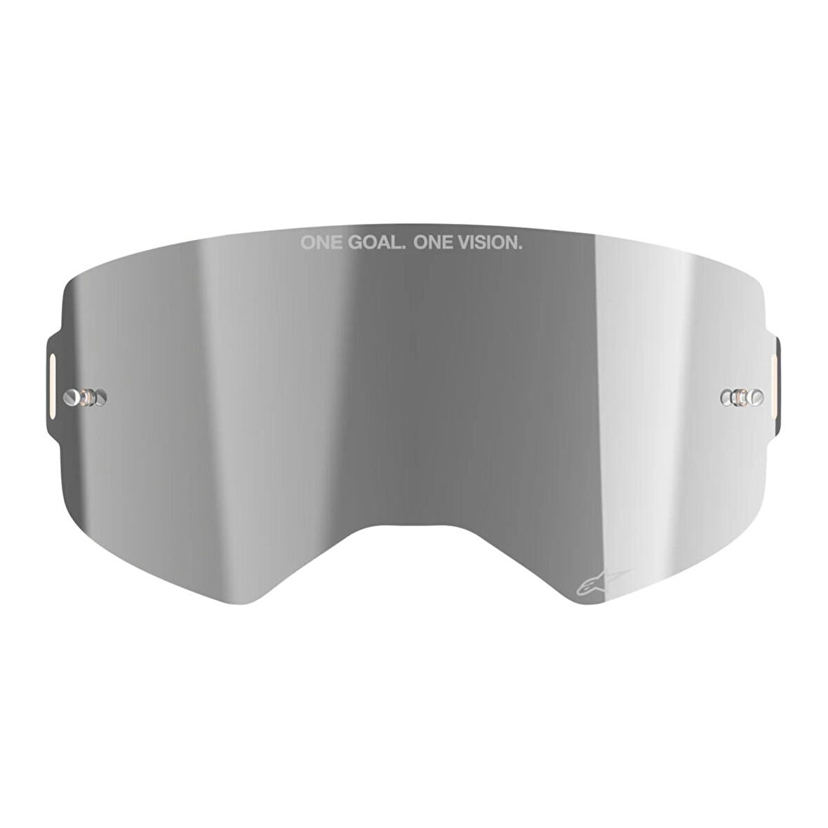 Alpinestars Supertech Goggle İçin Cam Gümüş