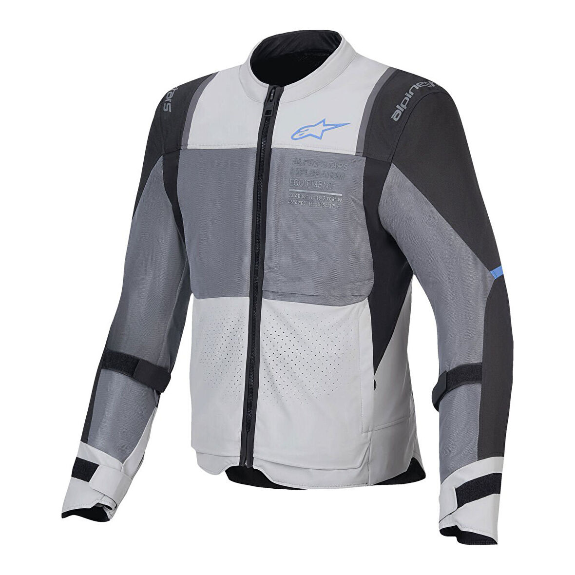 Alpinestars ST-2 Air Korumalı Motosiklet Montu Gri  Siyah