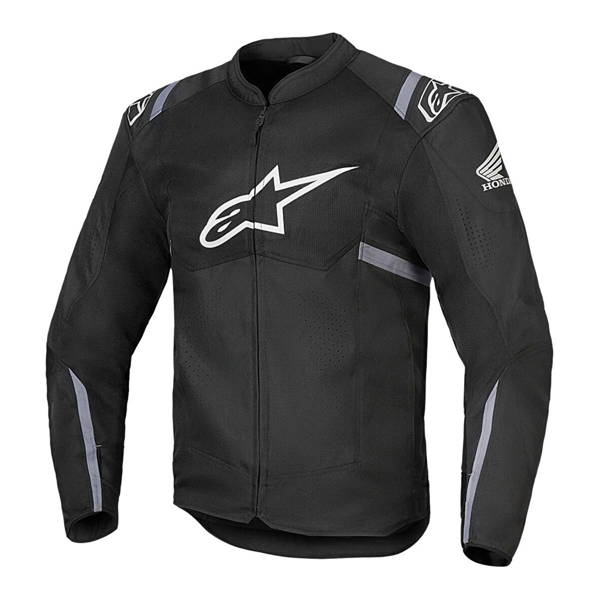 Alpinestars Honda T-SPS Air V2 Korumalı Motosiklet Montu Siyah  Beyaz  Gri