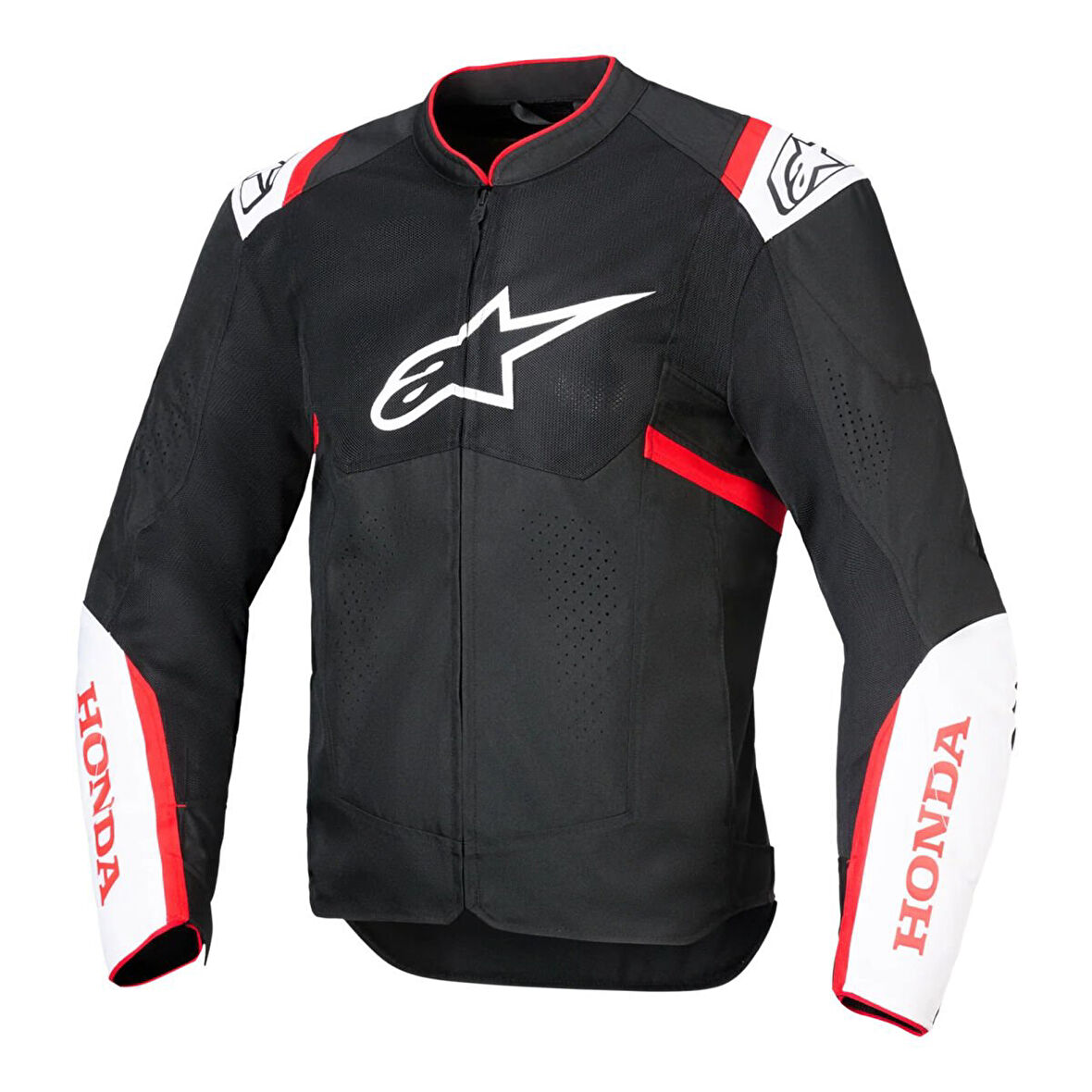 Alpinestars Honda T-SPS Air V2 Korumalı Motosiklet Montu Siyah  Beyaz  Kırmızı