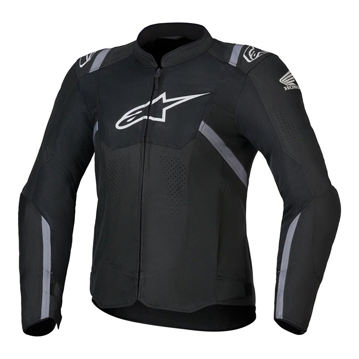 Alpinestars Honda Stella T-SPS Air V2 Korumalı Kadın Motosiklet Montu Siyah  Beyaz  Gri