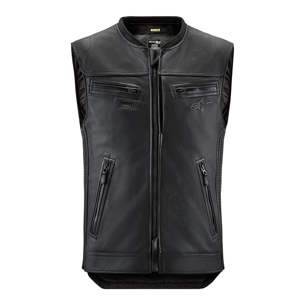 Alpinestars Tech-Air 3 V2 Deri System Airbag Yelek Siyah