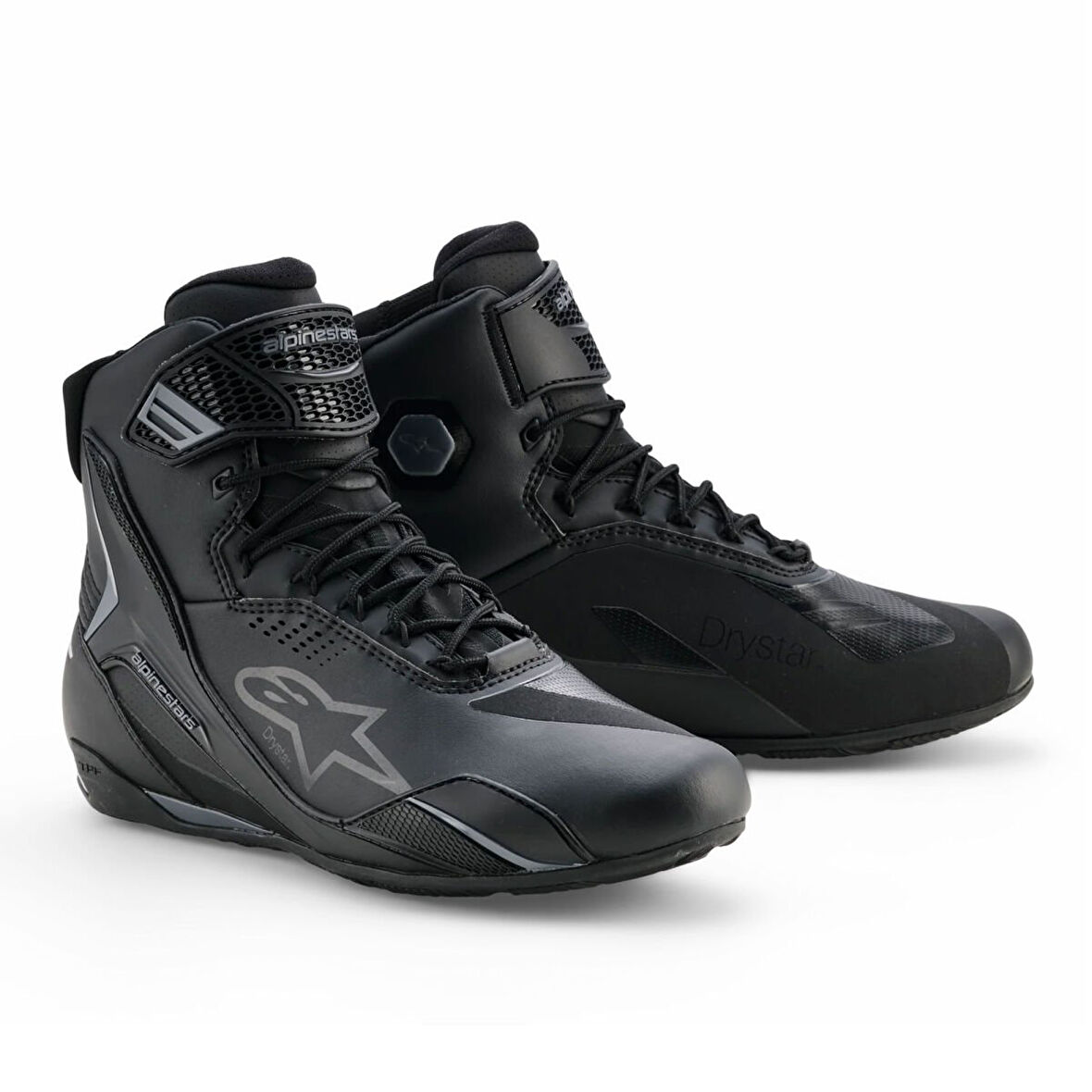 Alpinestars Faster-4 DS Korumalı Motosiklet Botu Siyah  Gri