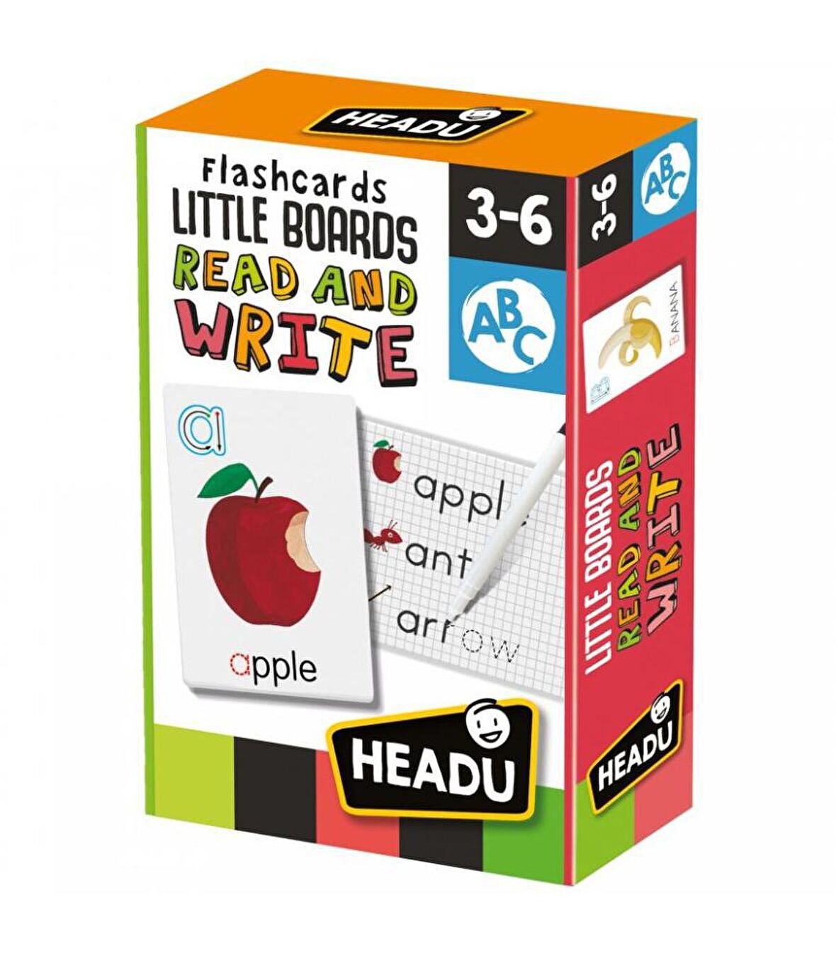 HEADU FLASHCARDS LITTLE BOARDS READ AND WRITE (3-6 YAŞ)