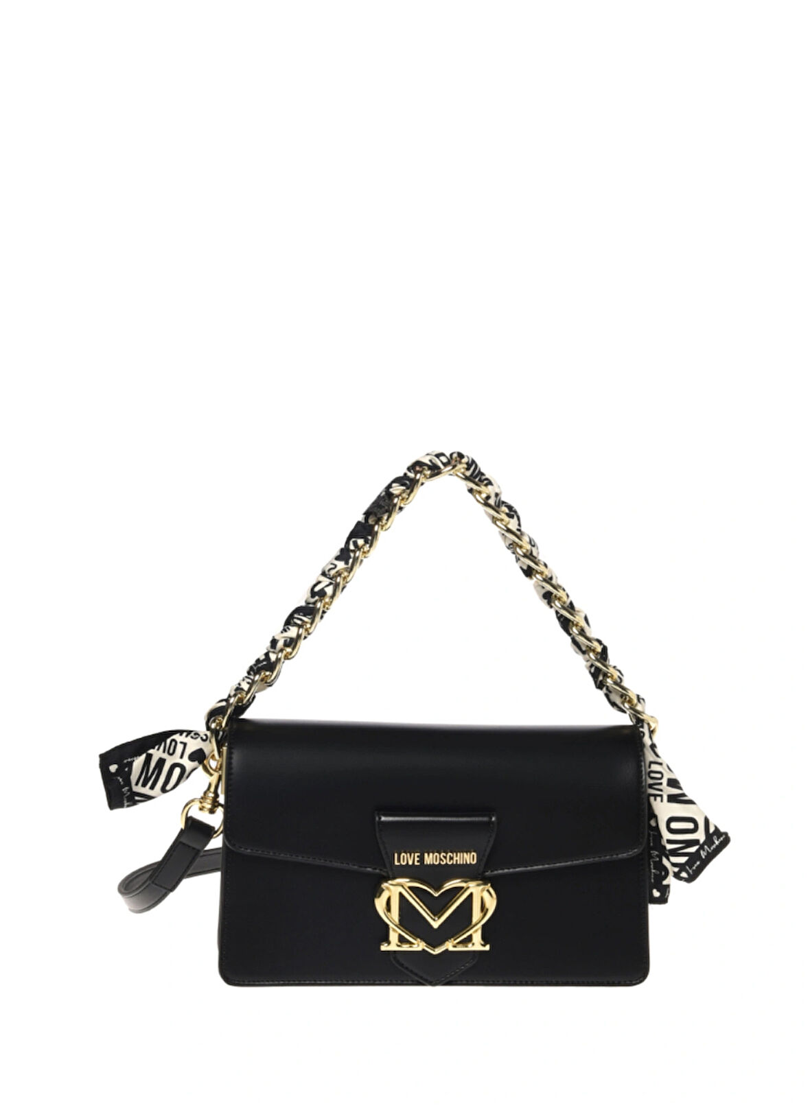 Love Moschino Siyah Kadın Omuz Çantası JC4275PP0L