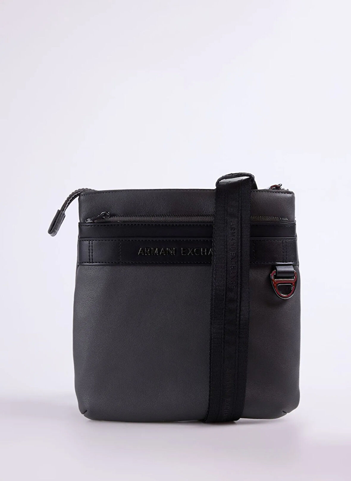 Armani Exchange Gri Erkek Postacı Çantası TULUM FLAT BAG