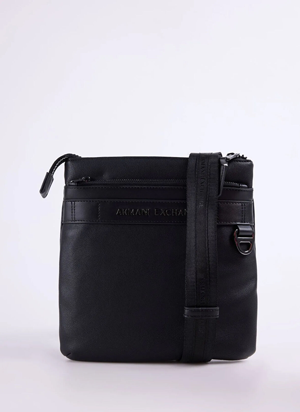 Armani Exchange Siyah Erkek Postacı Çantası TULUM FLAT BAG