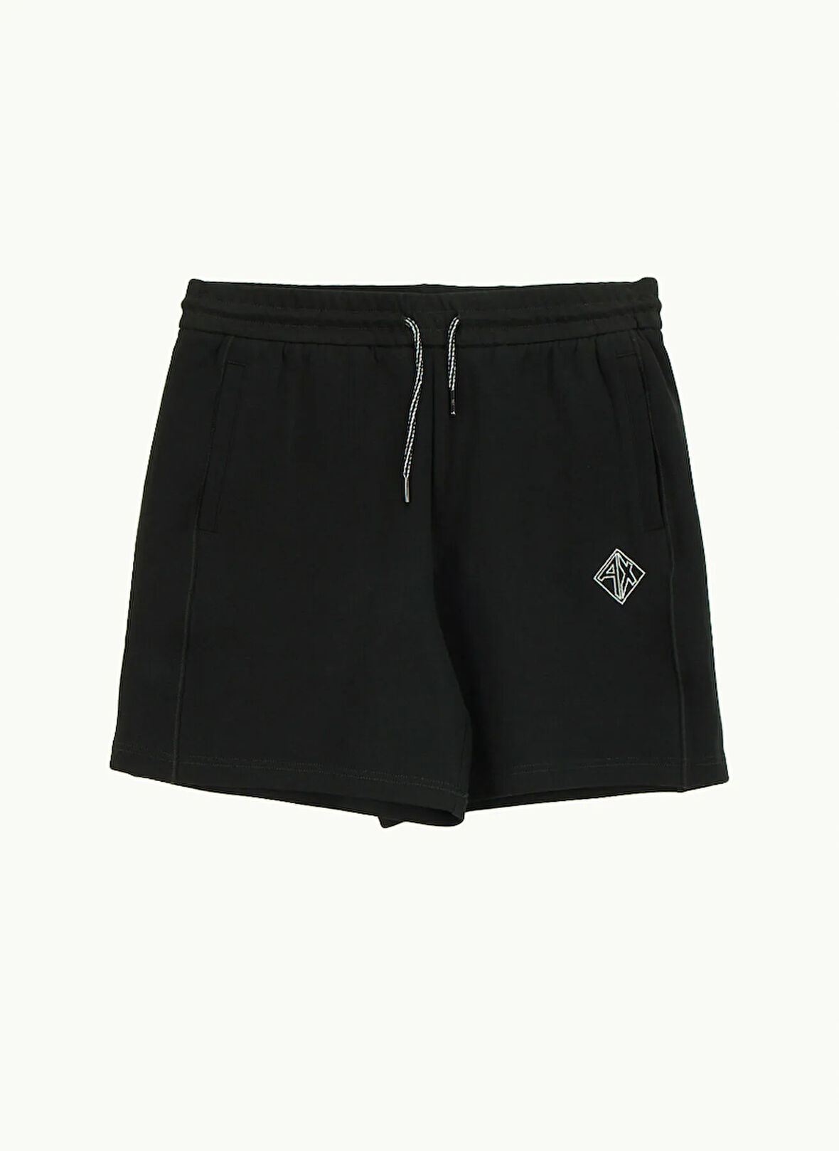 Siyah Erkek Normal Bel Slim Fit Sweat Şort XM000228 AF10818 UB001 SWEAT ŞORT