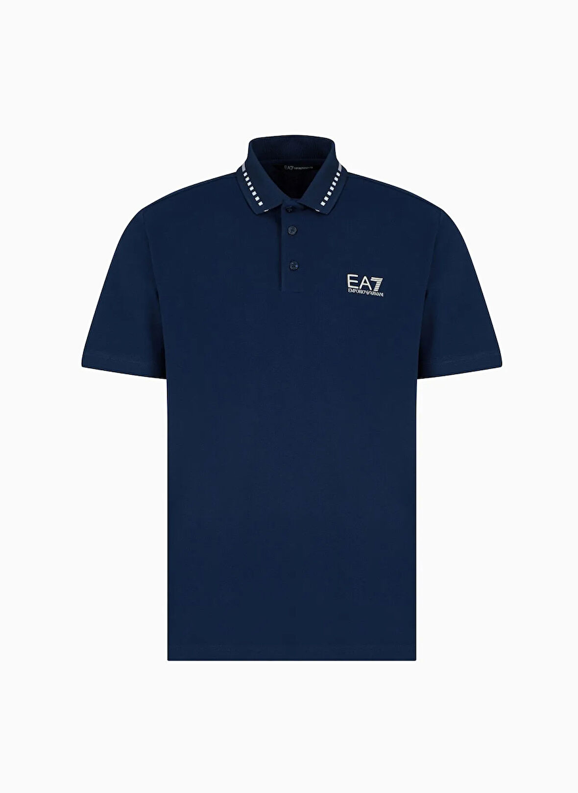 Koyu Mavi Erkek Polo Yaka Slim Fit Polo T-Shirt TENNIS CLUB POLO