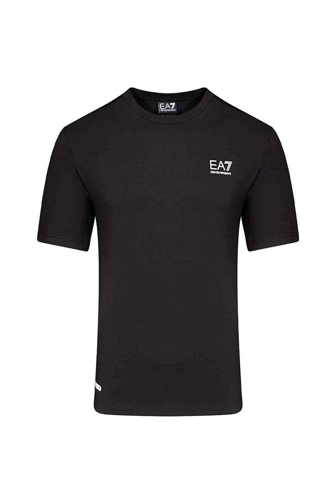 Erkek Ea7 Bisiklet Yaka T-Shirt - Siyah | M