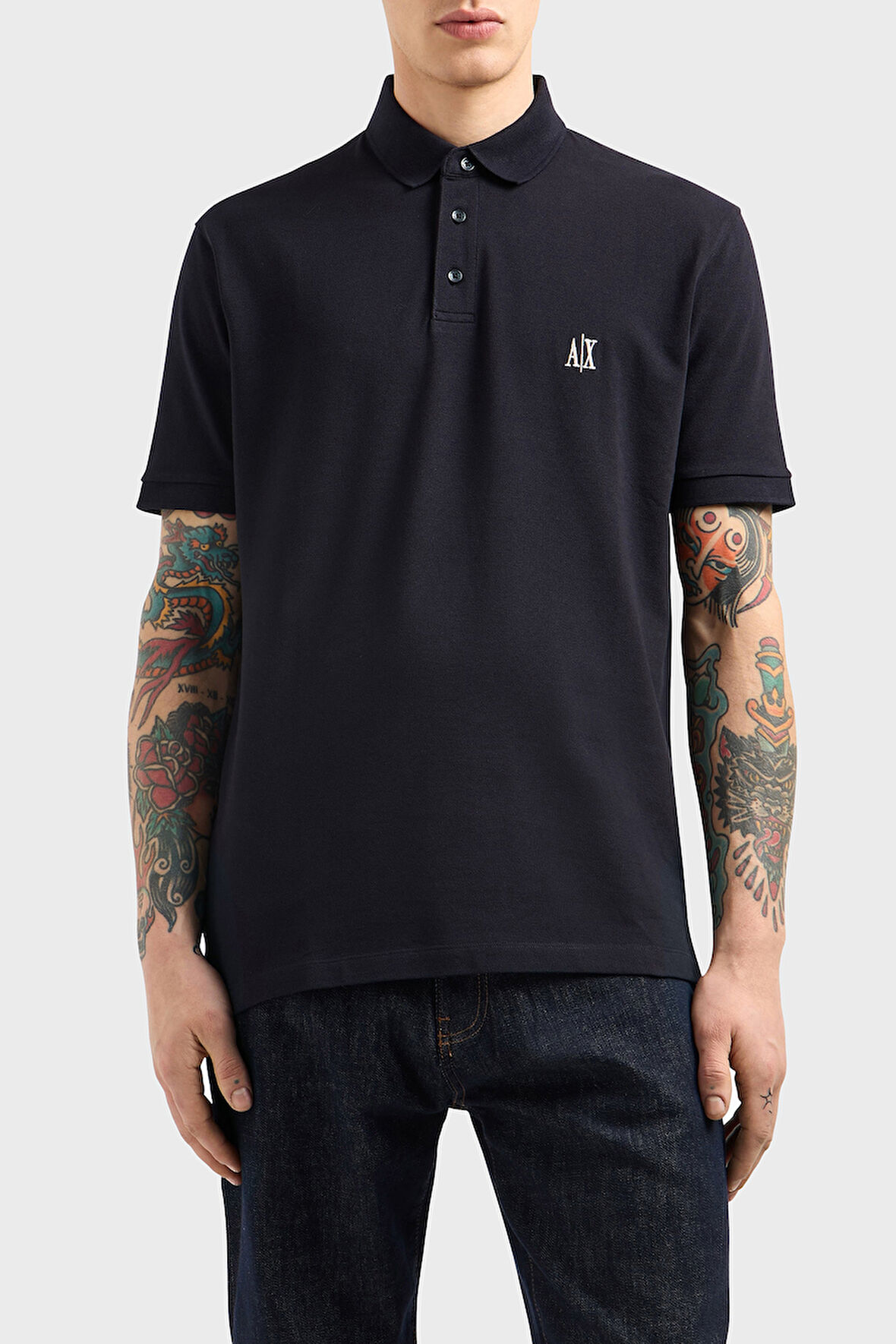Armani Exchange Erkek Polo Yaka T Shirt XM000367 AF13022 UB101