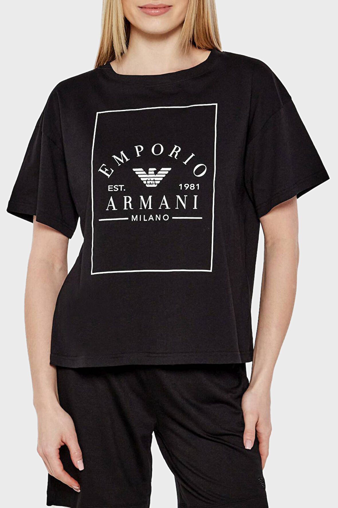 Emporio Armani Bayan T Shirt EW000553 AF10887 UC001