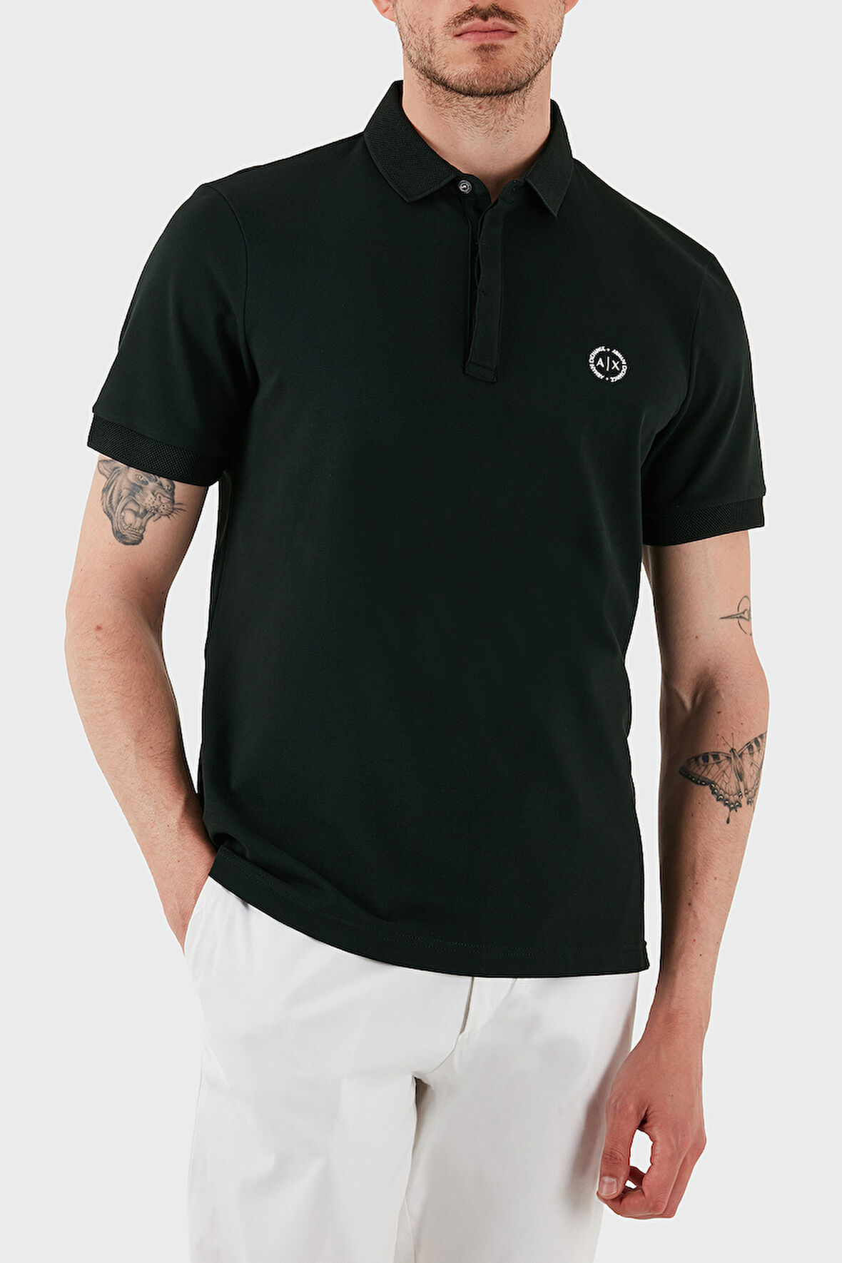 Armani Exchange Erkek Polo Yaka T Shirt 8NZF91 ZJ81Z UB001