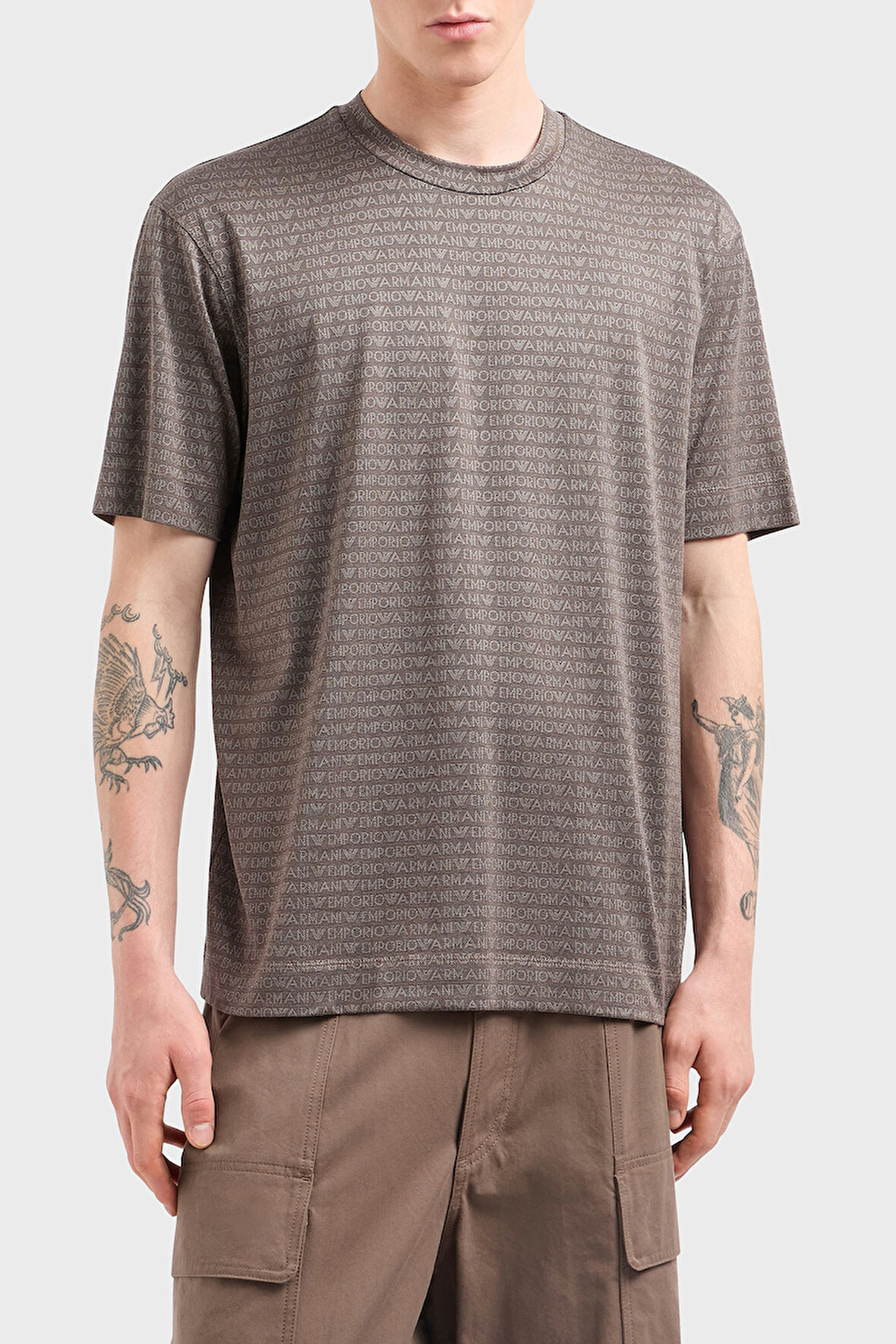 Emporio Armani Erkek T Shirt EM000787 AF12916 F6052