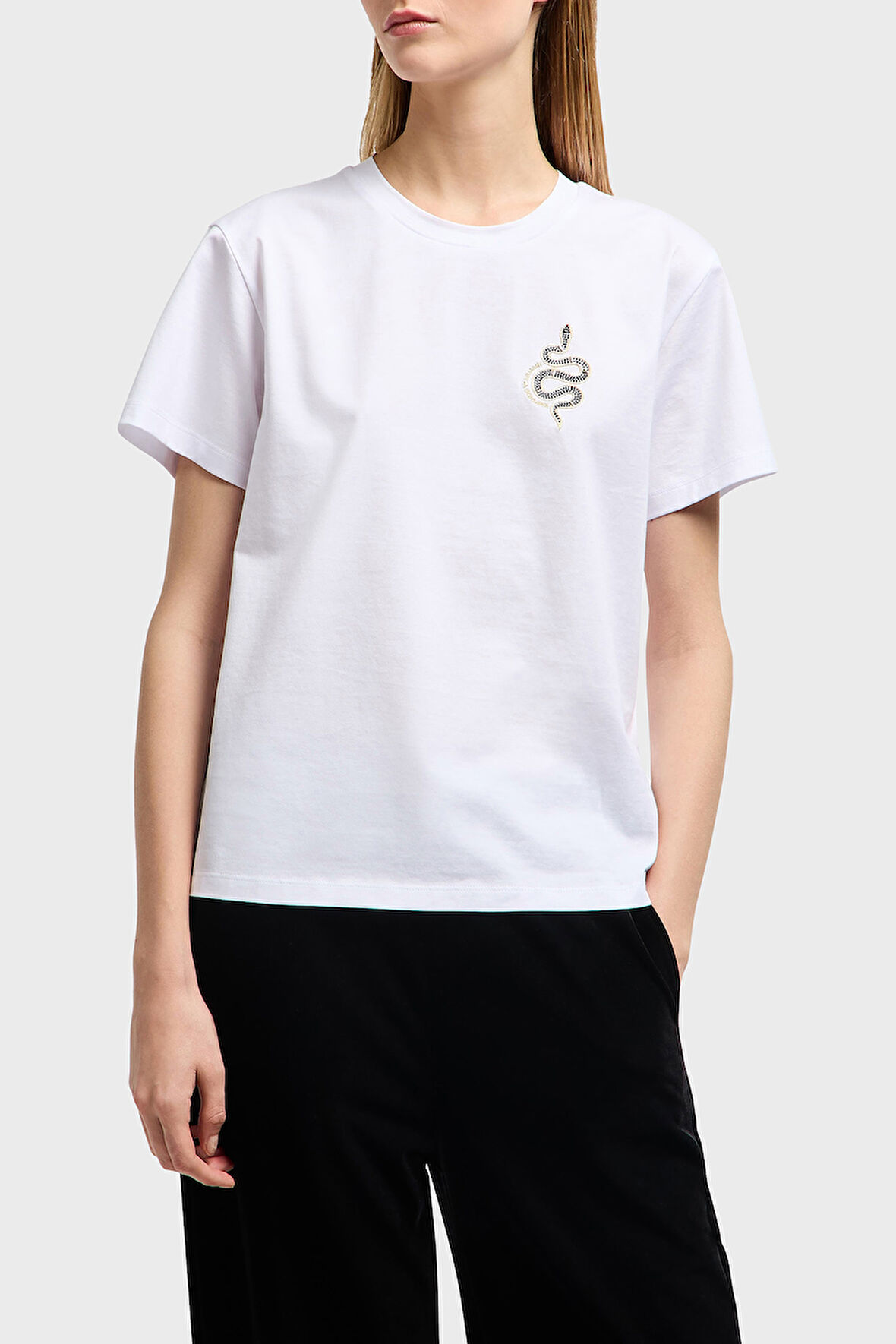 Emporio Armani Kadın T Shirt EW001169 AF10003 U0001