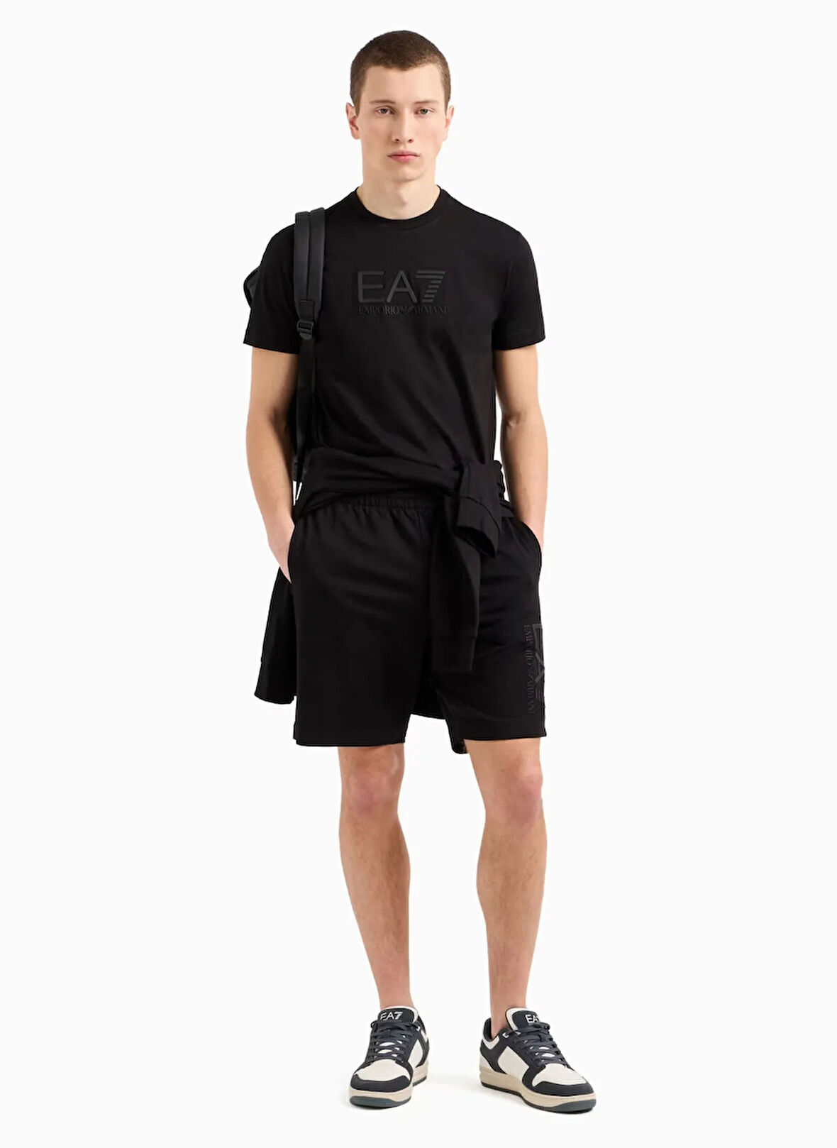 EA7 T-Shirt, XL, Lacivert