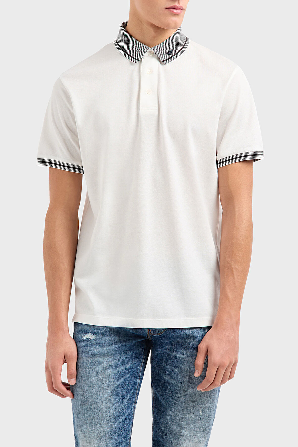 Emporio Armani Erkek Polo Yaka T Shirt EM000852 AF12955 F0068