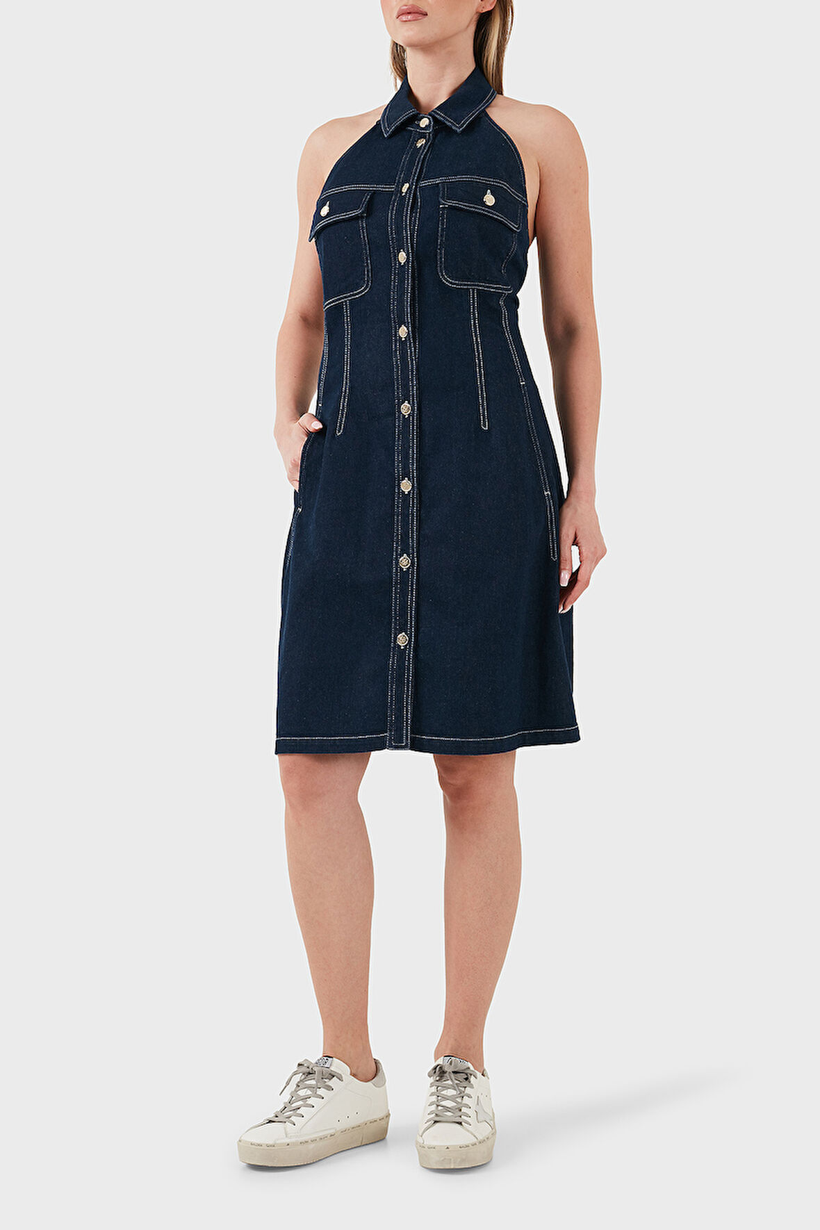 Emporio Armani Kadın Elbise EW000752 AF12436 MB001