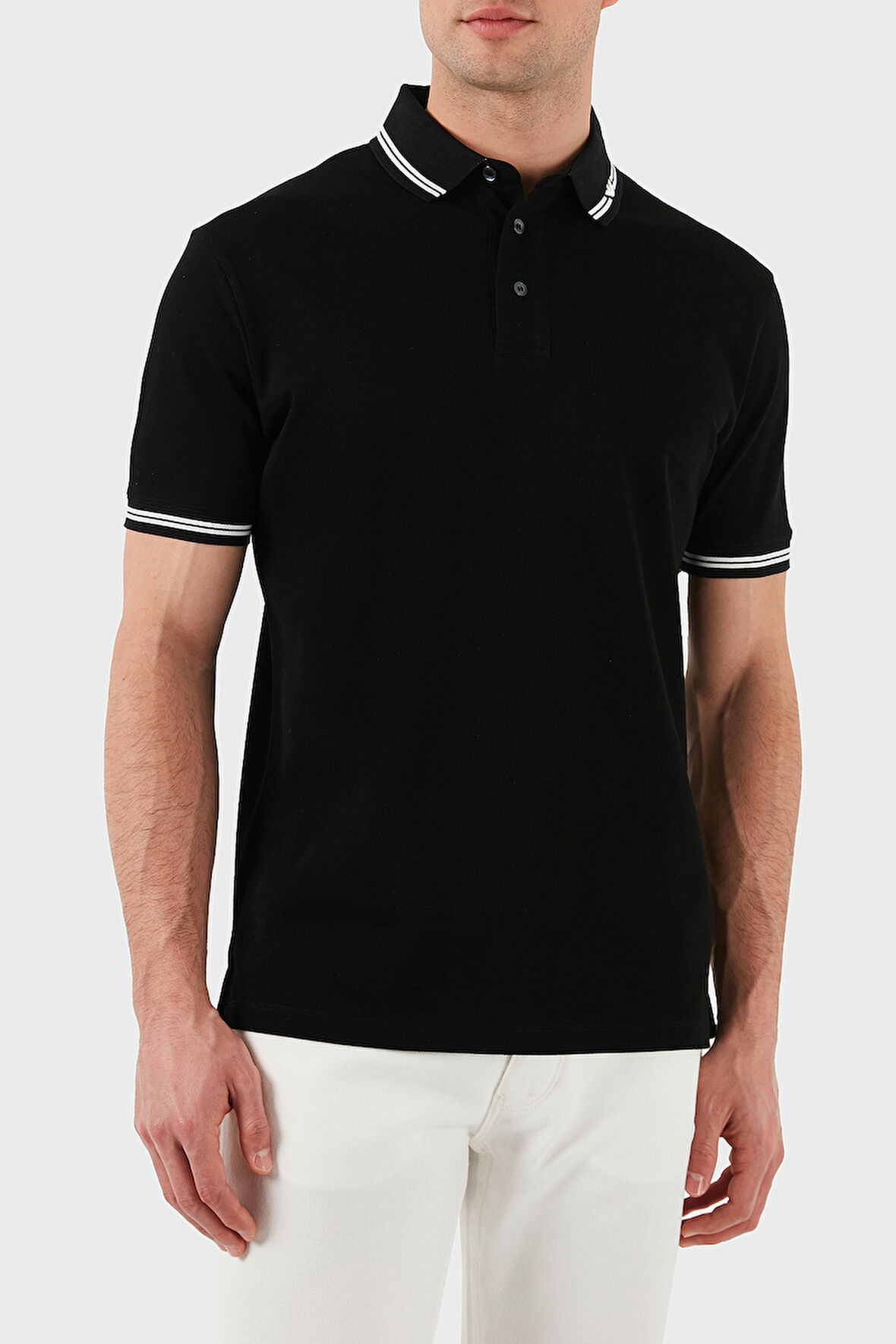 Emporio Armani Erkek Polo Yaka T Shirt EM000852 AF12955 FC188